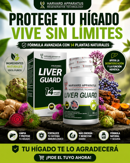 PROMOCION ESPECIAL LIVER GUARD™ Apoyo Natural para el Bienestar de tu Hígado