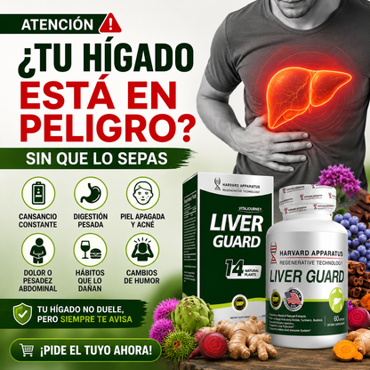 PROMOCION ESPECIAL LIVER GUARD™ Apoyo Natural para el Bienestar de tu Hígado