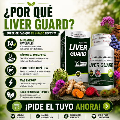 PROMOCION ESPECIAL LIVER GUARD™ Apoyo Natural para el Bienestar de tu Hígado
