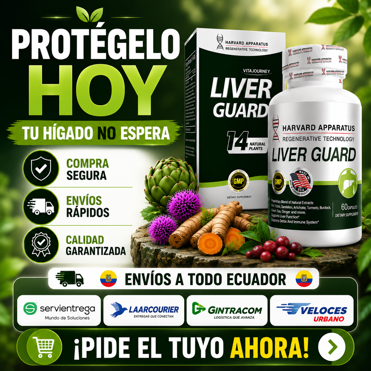 PROMOCION ESPECIAL LIVER GUARD™ Apoyo Natural para el Bienestar de tu Hígado