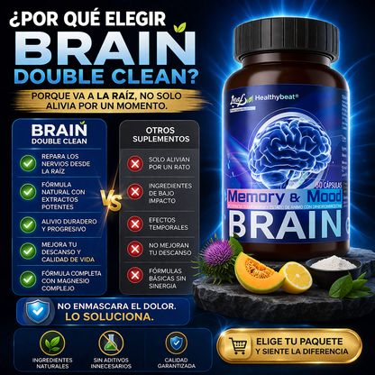 Memory & Mood Brain-Repara tus nervios y elimina el hormigueo desde la raíz
