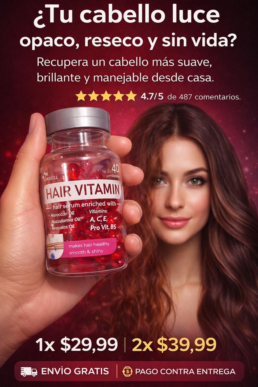 PROMO ESPECIAL HAIR VITAMIN ORIGINAL