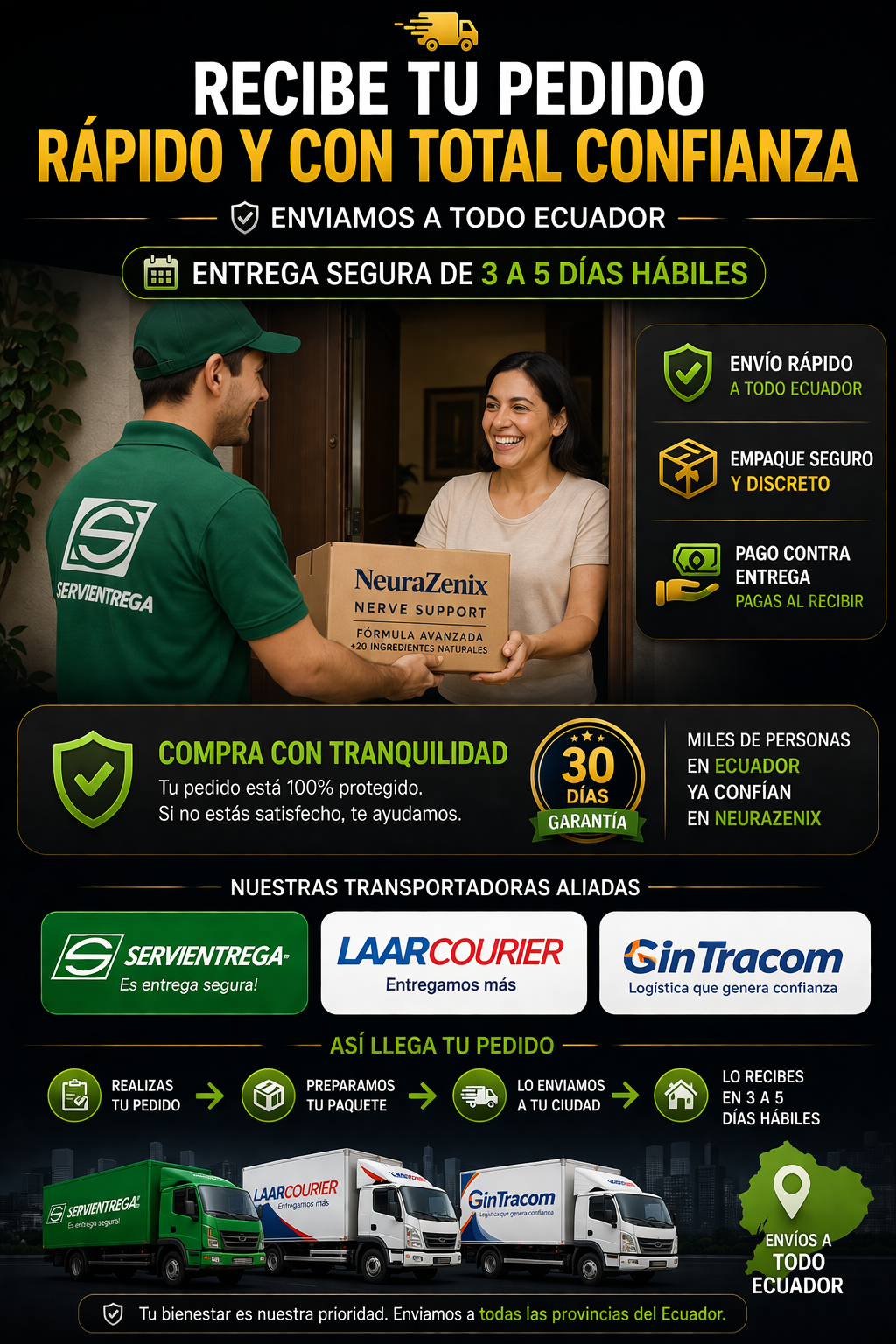 NeuraZenix: Alivia el hormigueo y recupera la sensibilidad en tus pies