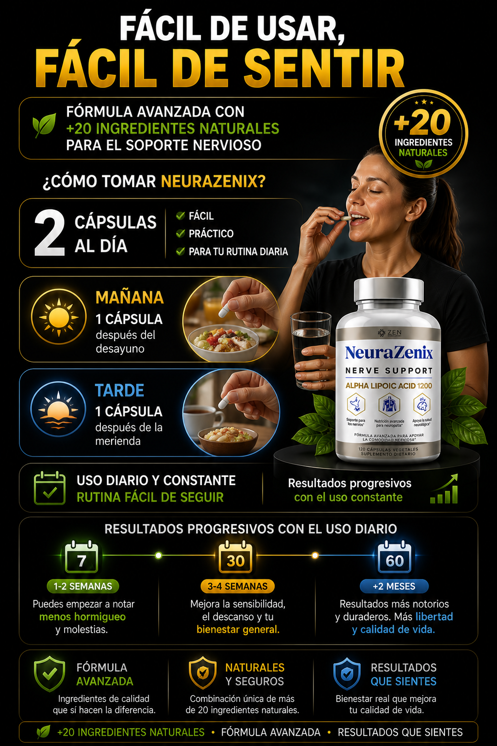 NeuraZenix: Alivia el hormigueo y recupera la sensibilidad en tus pies